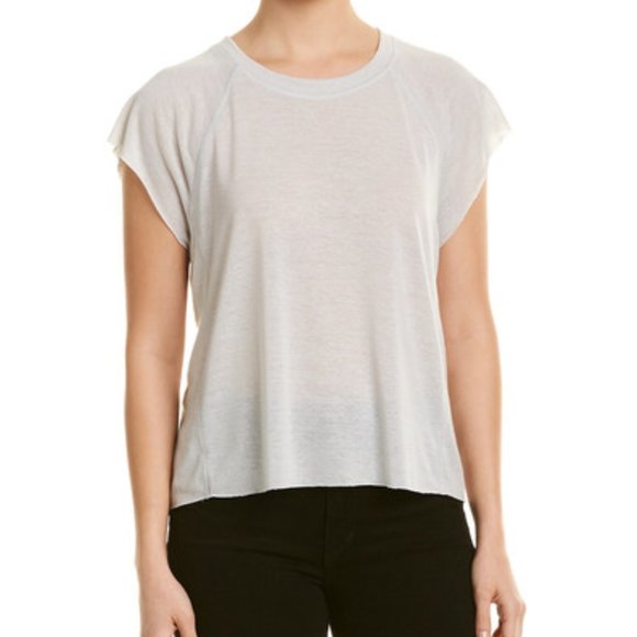 sleeveless raglan tee